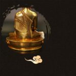 Buddha Stones Buddha Shakyamuni Medicine Buddha Compassion Copper Gold Plated Statue Decoration Decorations BS 12
