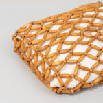 Buddha Stones Hand-woven Wooden Beads Shoulder Bag Handbag Shoulder Bag BS 8