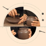 Buddha Stones Yixing Semi-handmade Yellow Green Purple Clay Kung Fu Teapot 240ml Teapot BS 9