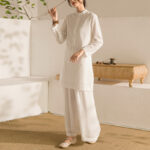 Buddha Stones 2Pcs Long Sleeve Yoga Clothing Meditation Clothing Top Pants Women's Set Clothes BS 1