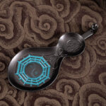Buddha Stones Gourd Yin Yang Bagua Copper Blessing Incense Burner Decoration Incense Burner BS 2