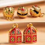 Buddha Stones Nothing to Be Superstitious Dancing Lion Copper Wealth Key Chain Key Chain BS 12