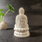 Buddha Stones Mini Ivory Fruit Tathagata Buddha Lotus Kwan Yin Avalokitesvara Manjusri Samantabhadra Serenity Desk Decoration Decorations BS 20