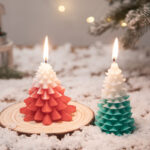 Buddha Stones Christmas Tree Scented Soy Wax Candle Gift For Family Friends Candles BS 2