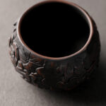 Buddha Stones Lotus Leaf Flower Landscape Dragon Bamboo Ceramic Teacup Kung Fu Tea Cup Bowl Cup BS 4
