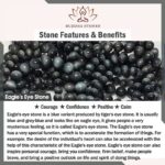 Buddha Stones 925 Sterling Silver 108 Mala Beads Eagle's Eye Stone Moonstone Positive Bracelet Mala Bracelet BS 19
