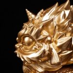 Buddha Stones Lion Statue Strength Resin Home Office Decoration Decorations BS 8