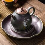 Buddha Stones White Crane Cloud Chinese Gongfu Tea Ceramic Kung Fu Teapot Teapot BS 14