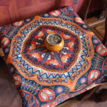 Buddha Stones Boho Mandala Tablecloth Home Table Cover Decor Decorations BS Auspicious Flowers