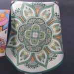 Buddha Stones Tibetan Lotus Mandala Enlightenment Foldable Natural Rubber Yoga Mat Decoration Yoga Mat buddhastoneshop 8