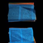 Buddha Stones Tibetan 5 Colors Windhorse Scriptures Auspicious Outdoor Prayer Flag TIBETAN PRAYER FLAGS buddhastoneshop 7