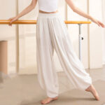 Buddha Stones Simple Design Trousers Sports Fitness Yoga Women's Yoga Pants Pants BS 14