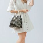 Buddha Stones Hand-woven Wooden Beads Shoulder Bag Handbags Shoulder Bag&Handbags BS 12