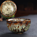 Buddha Stones Colorful Ceramic Teacup Home Office Tea Cups Cup BS 44