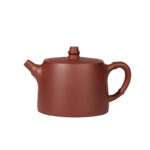 Buddha Stones Handmade Vintage Bamboo Purple Clay Kung Fu Teapot Teapot BS 11