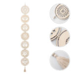 Buddha Stones Chakra Balancing Wall Hanger Home Decor Decorations BS Wood