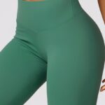 Buddha Stones Women Short Sleeve T-Shirt Top High Waist Leggings Pants For Sports Yoga 2-Piece Outfit BS 139