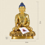 Buddha Stones Shakyamuni Compassion Copper Statue Decoration Decorations BS 13