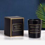 Buddha Stones Blue Bell Pear Freesia Fragrance Meditation Prayer Scented Aromatherapy Soy Wax Candle Candles BS 11