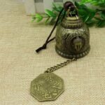 Buddha Stones Feng Shui Buddha Koi Fish Dragon Elephant Wind Chime Bell Luck Wall Hanging Decoration Decorations BS 12