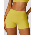 Buddha Stones Gym Sports Yoga Backless Bra Crop Tank Top Breathable Shorts 2-Piece Outfit BS 44