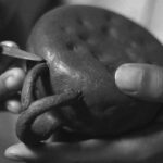 Buddha Stones Handmade Vintage Tree Texture Purple Clay Kung Fu Teapot 220ml Teapot BS 20