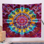 Bohemian Mandala Pattern Tapestry Wall Hanging Wall Art Focus Creativity Home Living Room Decor (Extra 30% Off | USE CODE: FS30) Tapestry BS 6