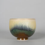 Buddha Stones Vintage Furnace Transmutation Kiln Porcelain Teacup Kung Fu Tea Cup Cup BS 2