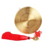 Buddha Stones Feng Shui Bagua Map Copper Coin Chinese Knotting Balance Energy Map Bagua Map BS 2
