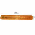 Buddha Stones Handmade Wood Incense Burner Decoration (Random Type) Incense Burner BS 6