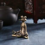 Buddha Stones Mini Small Frog Turtle Koi Fish Snail Crab Copper Wealth Home Decoration Decorations BS 2