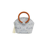 Buddha Stones Auspicious Clouds Shell Print Handbag Handbags BS 2