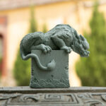 Buddha Stones Feng Shui Standing Sitting Dragon Success Luck Home Decoration Decorations BS Sitting Dragon 16*16*9cm