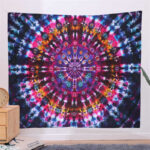 Bohemian Mandala Pattern Tapestry Wall Hanging Wall Art Focus Creativity Home Living Room Decor (Extra 30% Off | USE CODE: FS30) Tapestry BS 4