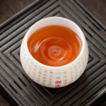 Buddha Stones Buddhist Heart Sutra Small Fu Character Ceramic Gaiwan Teacup Kung Fu Tea Cup And Saucer With Lid Cup BS 3
