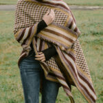 Buddha Stones Tibetan Shawl Classic Pattern Winter Cozy Warm Travel Scarf Wrap Tibetan Shawl BS 5
