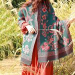 Buddha Stones Tibetan Flowers Leaves Pattern Design Shawl Cozy Travel Scarf Wrap Tibetan Shawl BS 1