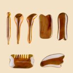 Resin Gua Sha Facial Whole Body Massage Comb Tool Set Gua Sha Tool BS 4