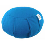 Buddha Stones Cotton Buckwheat Husks Meditation Seat Cushion Home Decoration Decorations buddhastoneshop 36cm*15cm Sky Blue