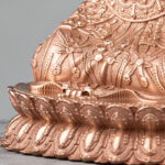 Buddha Stones Shakyamuni Figurine Compassion Handmade Copper Statue Decoration Decorations BS 10