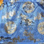 Buddha Stones Tibetan 5 Colors Windhorse Blessing Dragon Pattern Outdoor 20 Pcs Prayer Flag Decoration Decorations buddhastoneshop 4
