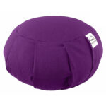 Buddha Stones Cotton Buckwheat Husks Meditation Seat Cushion Home Decoration Decorations buddhastoneshop 36cm*15cm Purple