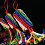 Buddha Stones Tibetan Blessing Lucky Vajra Knot Decoration Decorations BS 7
