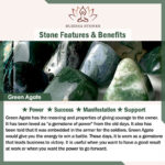 Buddha Stones Natural Green Agate Wrist Mala Power Tassels Pocket Mala Car Decoration Wrist Mala&Decorations BS 11