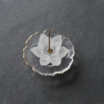 Buddha Stones Mini Lotus Liuli Crystal Healing Meditation Stick Incense Burner Decorations BS 11
