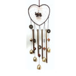 Buddha Stones Dream Catchers Love Elephant Boat Wall Hanging Chime Bell Handmade Home Decoration Decorations BS Elephant