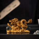 Buddha Stones Year Of The Dragon Color Changing Resin Luck Success Tea Pet Home Figurine Decoration Decorations BS 2