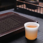 Buddha Stones Mountains Rivers Tree Ceramic Teacup Kung Fu Tea Cup 120ml Cup BS Pure White 6.8cm*6.5cm*120ml
