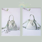 Buddha Stones Handmade Embroidered Flowers Canvas Tote Shoulder Bag Handbag Bag BS 9