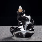 Handcrafted Waterfall Incense Holder Backflow Cone Ceramic Burner Incense Burner BS 2